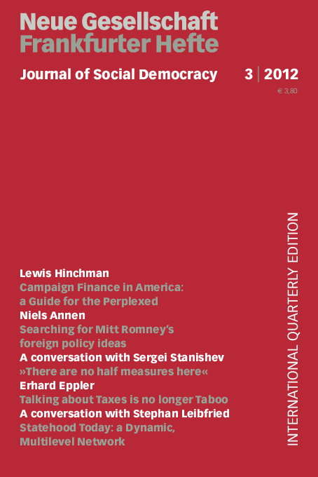 NG|FH International Quarterly 3/2012 NG|FH International Quarterly 3/2012