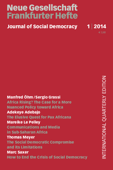 NG|FH International Quarterly 1/2014 NG|FH International Quarterly 1/2014